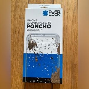 Quad Lock iPhone Poncho NWT